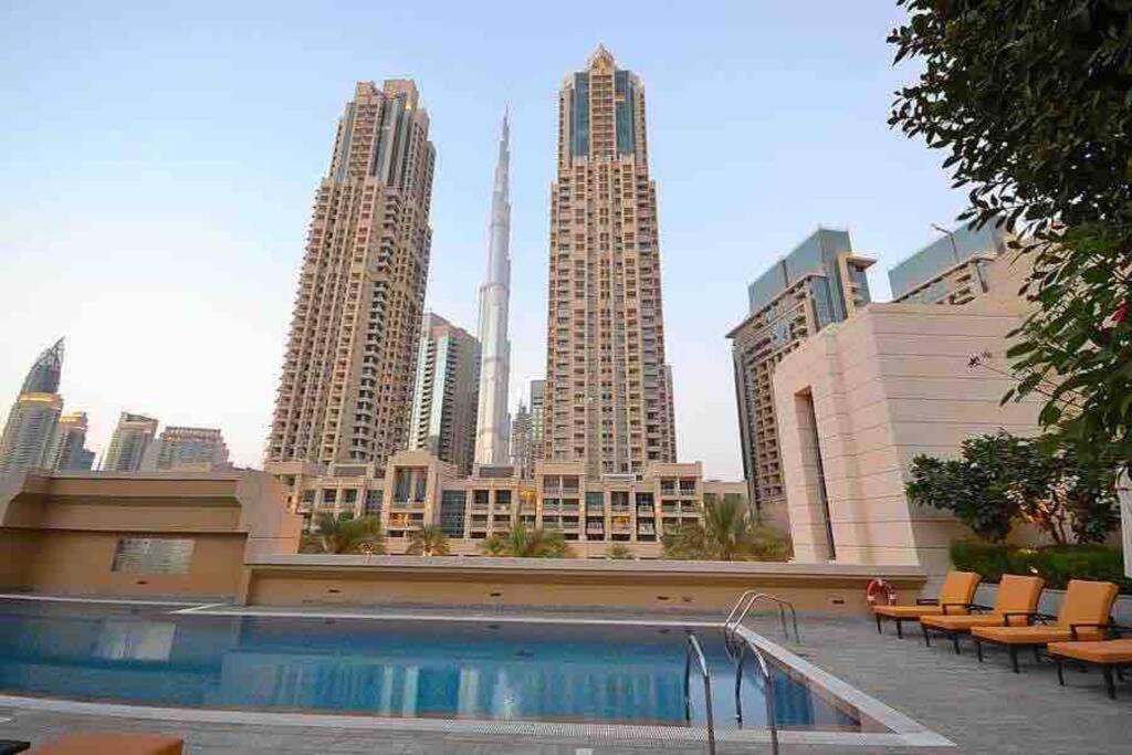 Lux 1Br 2 Min To Burj Khalifa Daire Dubai Dış mekan fotoğraf