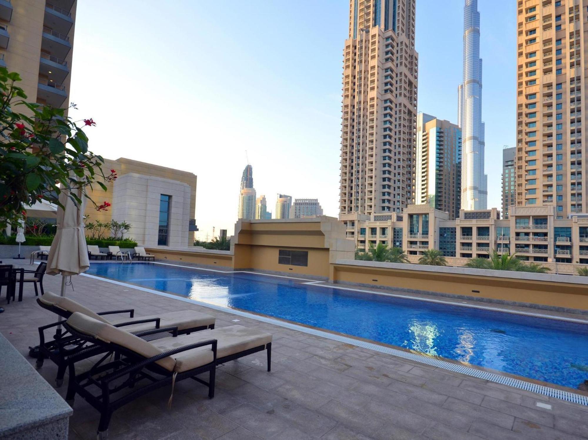 Lux 1Br 2 Min To Burj Khalifa Daire Dubai Dış mekan fotoğraf