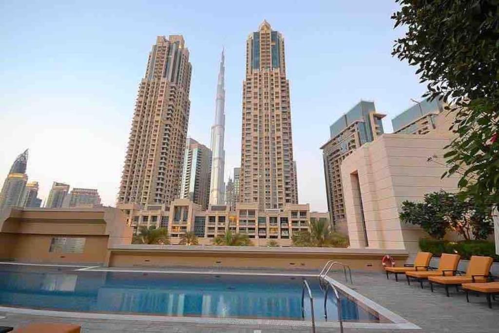 Lux 1Br 2 Min To Burj Khalifa Daire Dubai Dış mekan fotoğraf