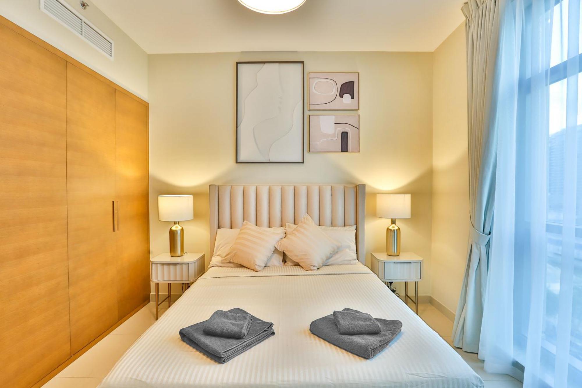 Lux 1Br 2 Min To Burj Khalifa Daire Dubai Dış mekan fotoğraf